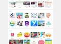   2021-05-05yzmcms内核蓝色网址导航微信公众号导航网站源码