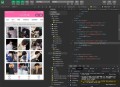   2022-01-20多套头像/壁纸/背景图资源微信小程序源码 粉色UI 带流量主