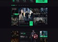   2021-05-10精美的灰黑色免费电影网站 | Thinkphp框架
